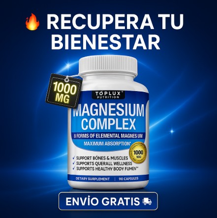 Magnesio 8 en 1 - Consigue un equilibrio físico y mental